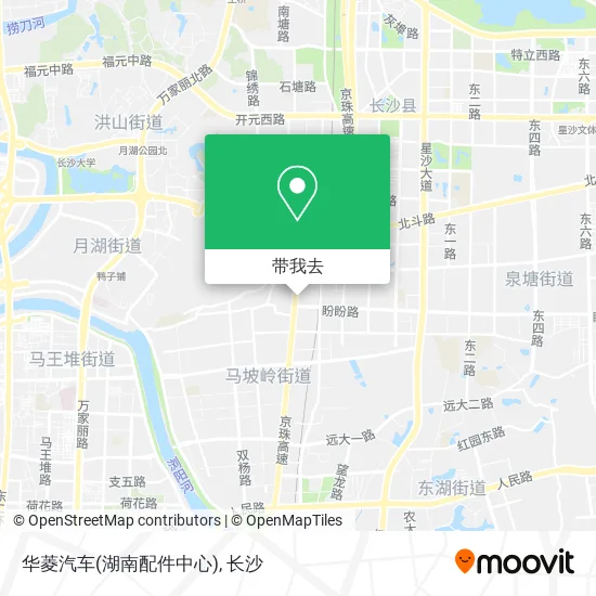 华菱汽车(湖南配件中心)地图