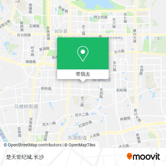 楚天世纪城地图