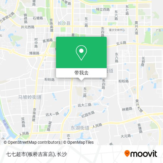 七七超市(板桥吉富店)地图