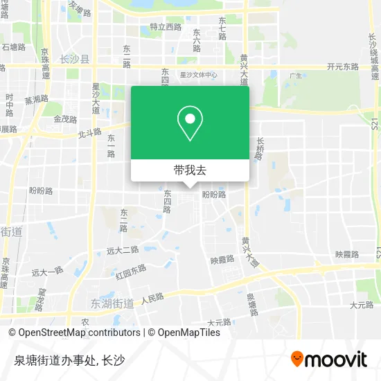 泉塘街道办事处地图