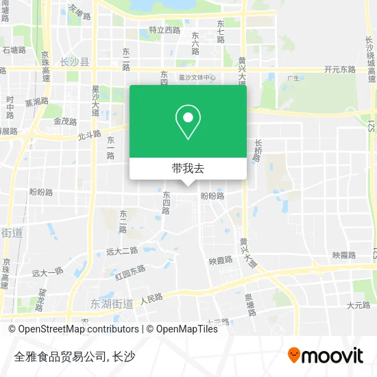 全雅食品贸易公司地图