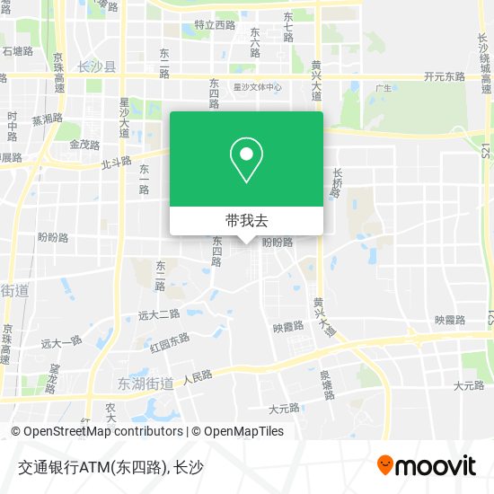 交通银行ATM(东四路)地图