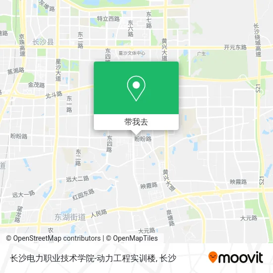 长沙电力职业技术学院-动力工程实训楼地图