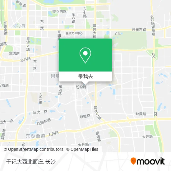 千记大西北面庄地图