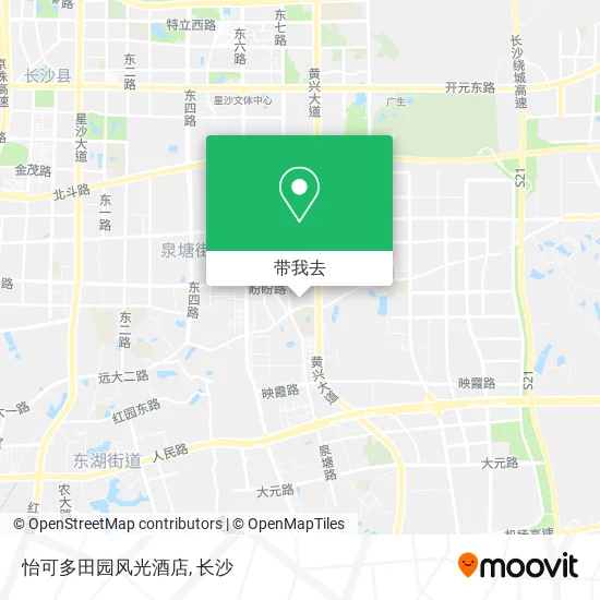 怡可多田园风光酒店地图