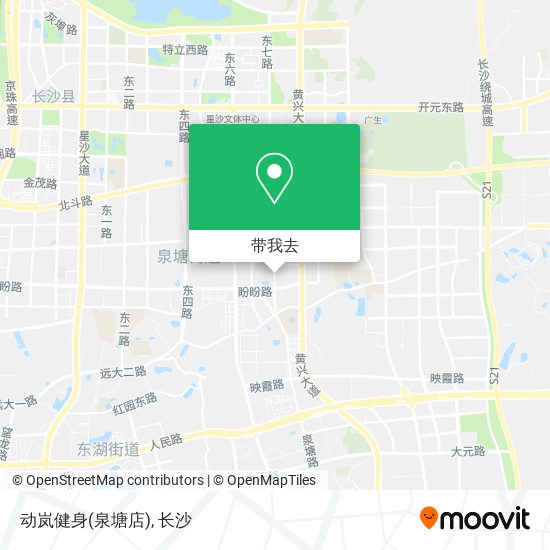 动岚健身(泉塘店)地图