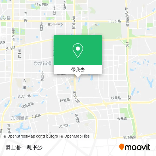 爵士湘-二期地图