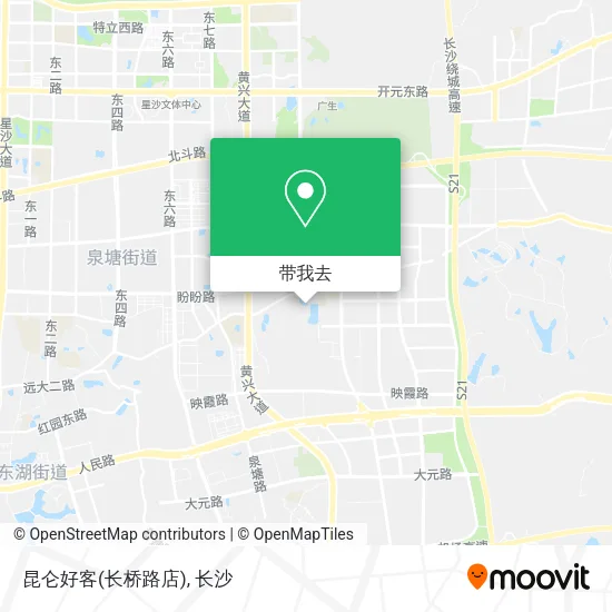 昆仑好客(长桥路店)地图
