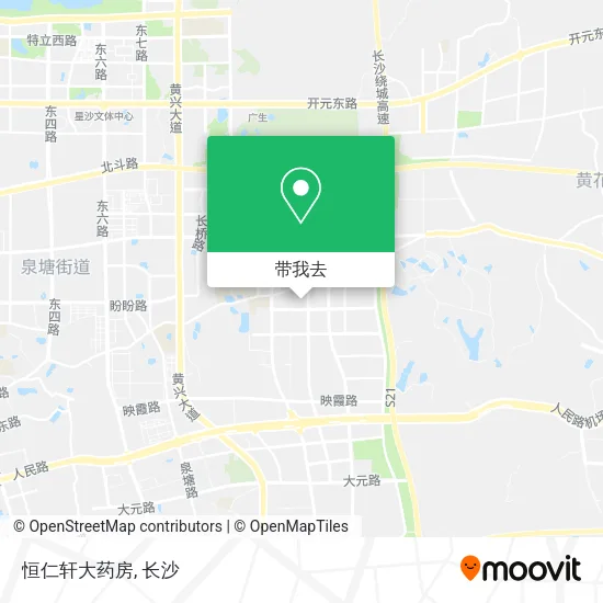恒仁轩大药房地图
