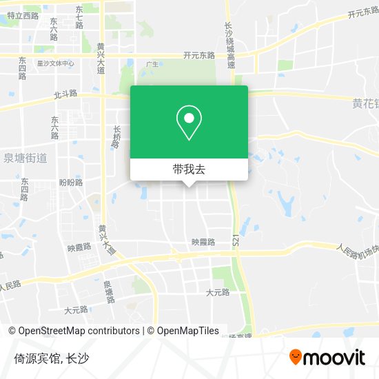 倚源宾馆地图