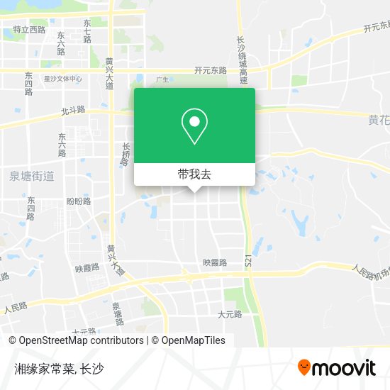 湘缘家常菜地图