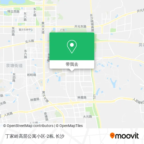 丁家岭高层公寓小区-2栋地图