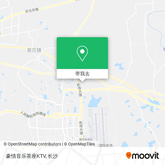 豪情音乐茶座KTV地图