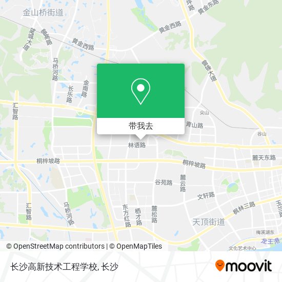 长沙高新技术工程学校地图