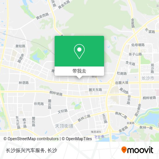 长沙振兴汽车服务地图
