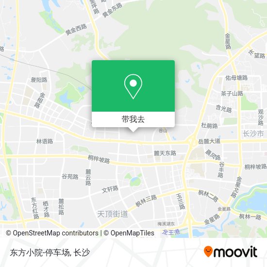 东方小院-停车场地图