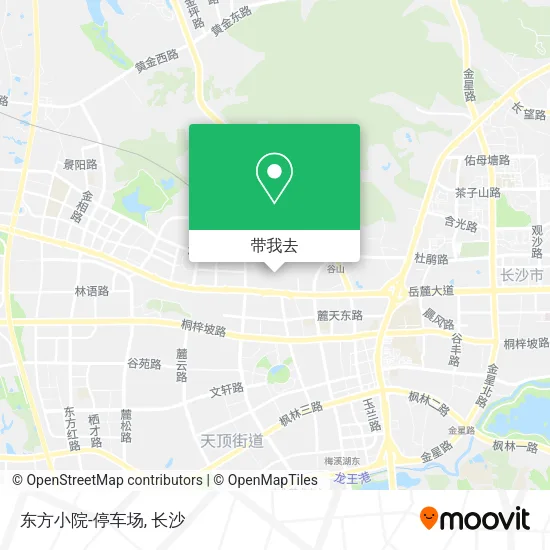 东方小院-停车场地图