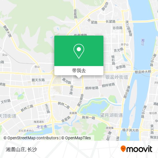 湘麓山庄地图