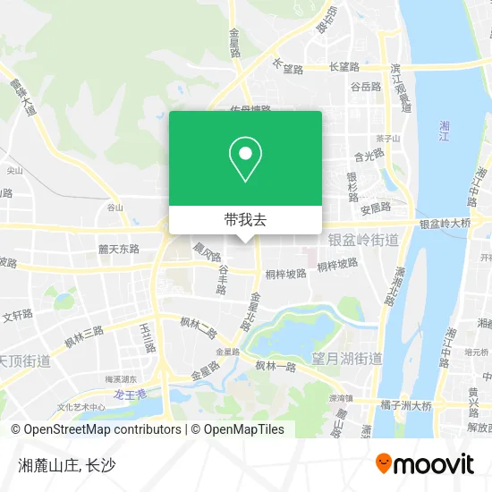 湘麓山庄地图