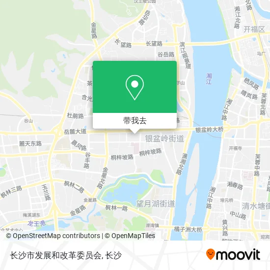 长沙市发展和改革委员会地图