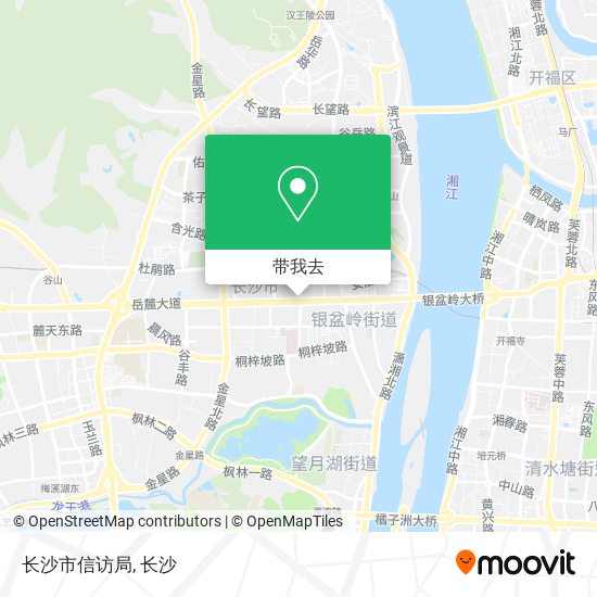 长沙市信访局地图