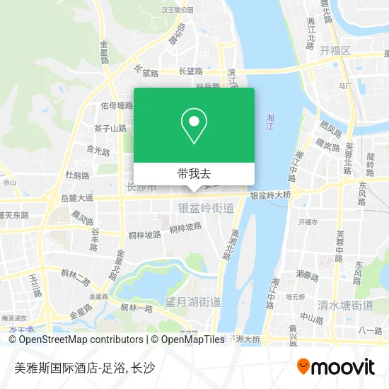 美雅斯国际酒店-足浴地图