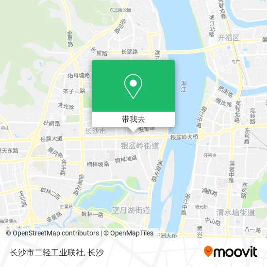 长沙市二轻工业联社地图