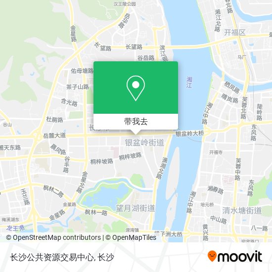 长沙公共资源交易中心地图
