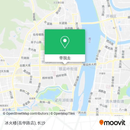 冰火楼(岳华路店)地图