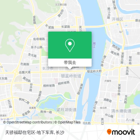 天骄福邸住宅区-地下车库地图