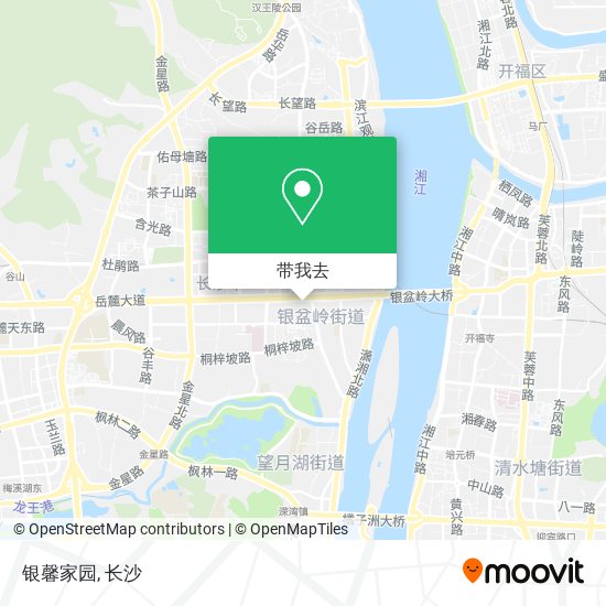 银馨家园地图