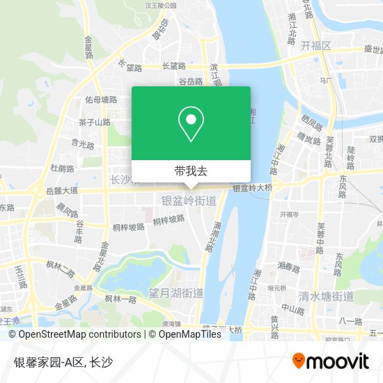 银馨家园-A区地图