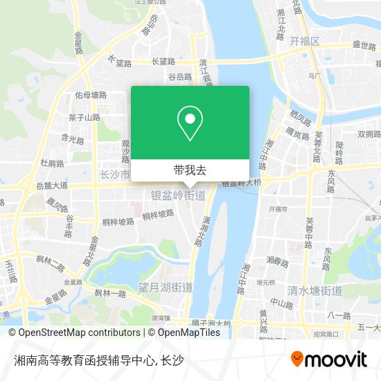 湘南高等教育函授辅导中心地图