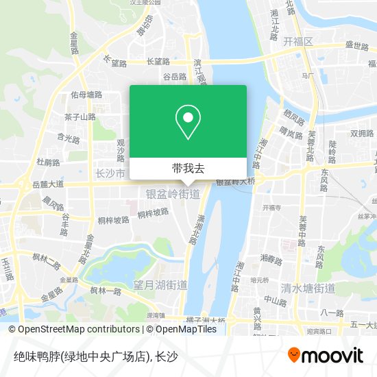 绝味鸭脖(绿地中央广场店)地图