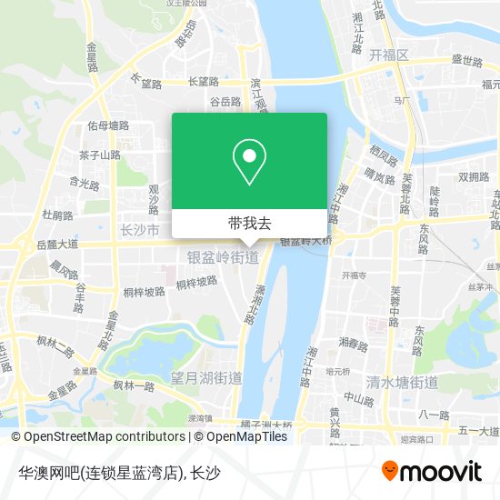 华澳网吧(连锁星蓝湾店)地图