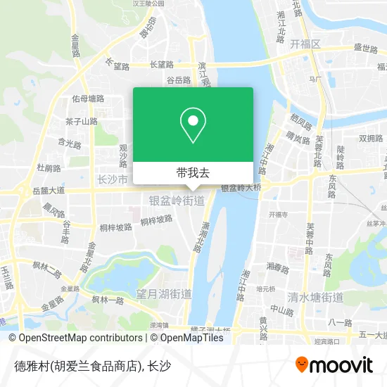 德雅村(胡爱兰食品商店)地图
