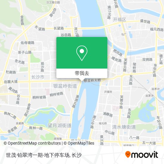 世茂·铂翠湾一期-地下停车场地图