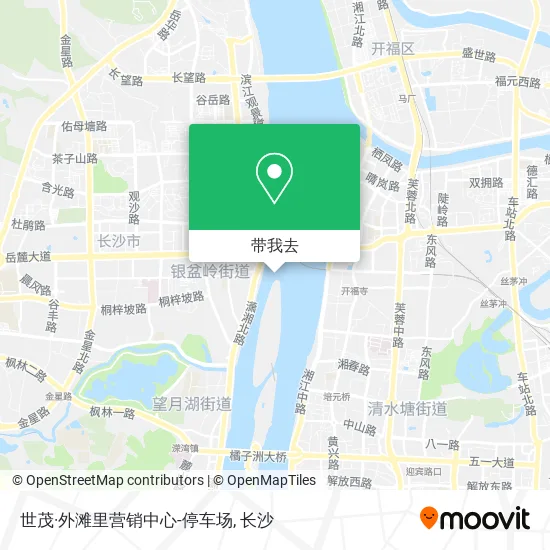 世茂·外滩里营销中心-停车场地图