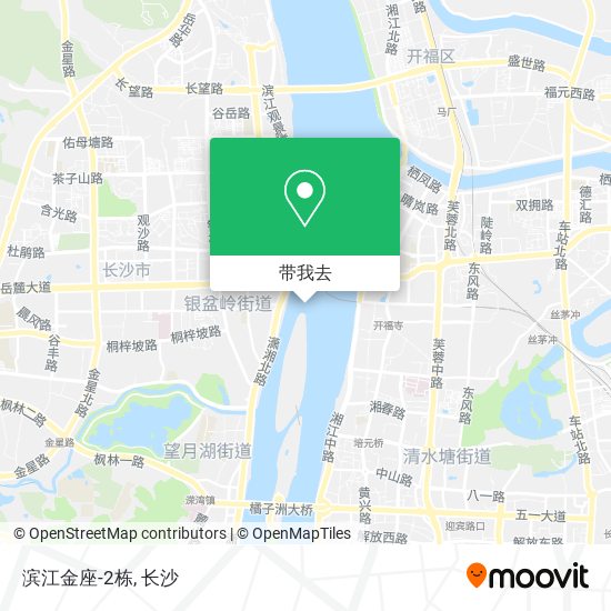 滨江金座-2栋地图