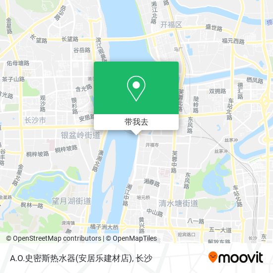 A.O.史密斯热水器(安居乐建材店)地图