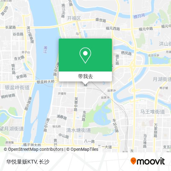 华悦量贩KTV地图