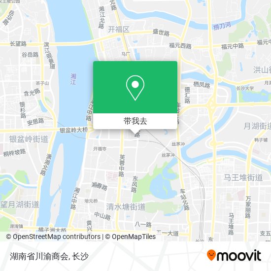 湖南省川渝商会地图