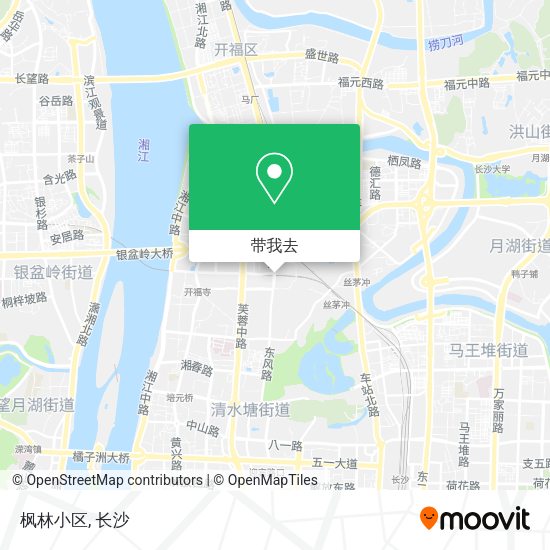 枫林小区地图