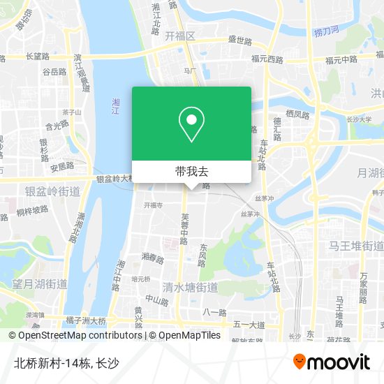 北桥新村-14栋地图