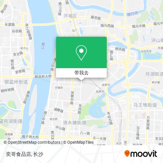奕哥食品店地图