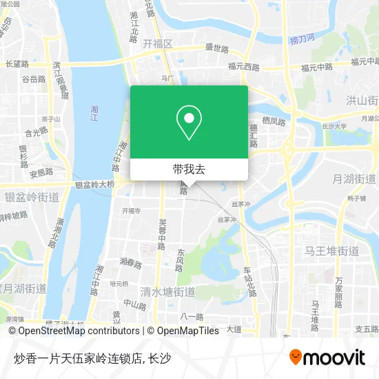 炒香一片天伍家岭连锁店地图