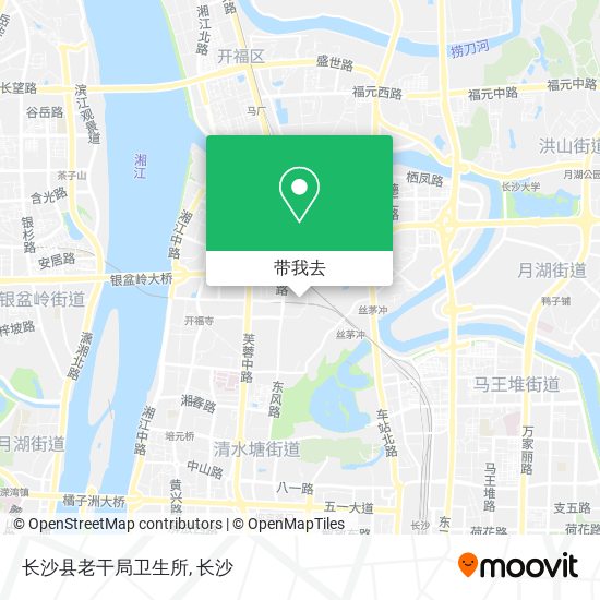 长沙县老干局卫生所地图