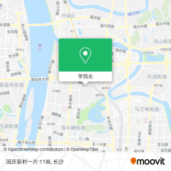 国庆新村一片-11栋地图