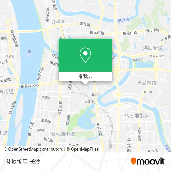 陡岭饭店地图