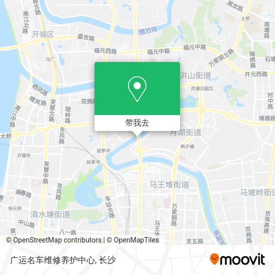 广运名车维修养护中心地图